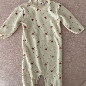 Bonpoint rose bodysuit 12 months